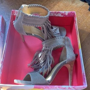 Chinese Laundry fringed heels